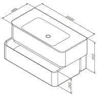 ����� ��� �������� AM.PM Sensation ���������, 100��, �������� ���, ���������������� M30FHX1002TF