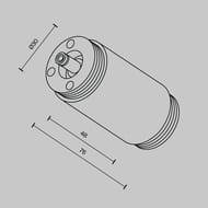 ������ ��������� ��� ������� Maytoni Shelf (����) CA013IC-B ��� ����� �������, IP20, ������