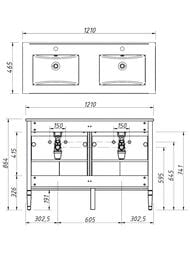 ����� ��� �������� Caprigo ������� 120 concept 1210�864�465 4 �����, ����: ������ 34023-SF019