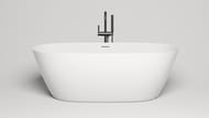 Ванна отдельностоящая Salini Sofia S-Stone 102521M 1650х750х600 иск. камень, белый матовый