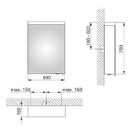 - Keuco Royal Reflex.2 500700150 ,,,. 24201171201