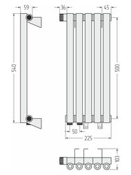 -0   500225 (5 ) ., EU50  , 3/4", 00-0320-5005
