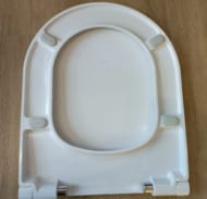 Уценка! Cиденье тонкое Vitra 364х455  дюропласт, мягкое закрытие 110-003-019