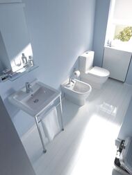 Чаша унитаза-компакта DURAVIT STARCK 3 370х660х430 универсальный выпуск, крепление 0128090000 — изображение 3