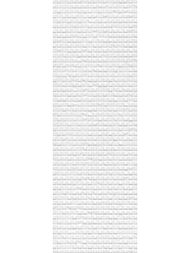 Плитка настенная KERAMA MARAZZI Бьянка (200х600) белая, матовая чип 60168 (кв.м.) — миниатюра 1