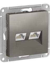 ������� Systeme Electric ATLASDESIGN ������� ������������ RJ45+RJ45 ��������� 5E ����� ATN000985