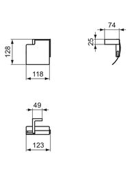 ��������� ��� ��������� ������ Ideal Standard CONCA T4496AA � �������, ���������, ����
