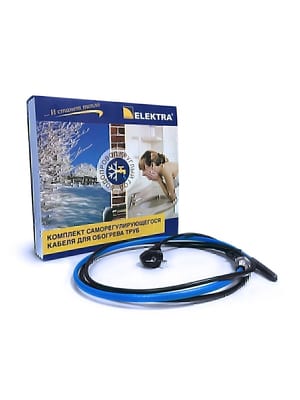 Кабель саморегулирующийся Elektra SelfTec DW 2м, 10Вт/пог.м, 20Вт, установка в трубу/на трубу