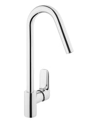 Смеситель Vitra X-Line на мойку, поворотный излив, хром A42115EXP