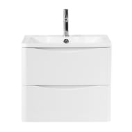 ����� ��� �������� BelBagno ACQUA (700�450�500) ���������, Bianco Lucido ACQUA-700-2C-SO-BL