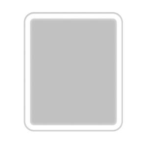 Зеркало BelBagno (500x30x600) с подсветкой и кнопочным выключателем SPC-MAR-500-600-LED-BTN
