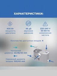 Насос SFA SANIPRO XR Silence 413х180х263 для унитаза, умывальника, душа, биде