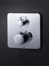Смеситель Axor Citterio M 34705000 термостат с запорным вентилем, 1 потребитель, хром — изображение 4