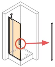 �������������� ����� HUPPE Xtensa ��� ����, h=2000��, ������� XT0401.069