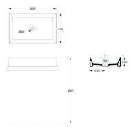 �������� ��������� Alice Spy 610�380�120 Aliglaze+, ��� ��������� ��� ����., ����� �����. 34250101