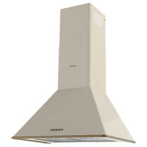 Вытяжка Korting KHC 6648 RB (598х432х590) 650 м3/ч, 146 Вт, слоновая кость/бронза