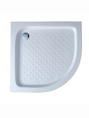 Душевой акриловый поддон CEZARES (950х950х150) полукруглый, белый TRAY-A-R-95-550-15-W