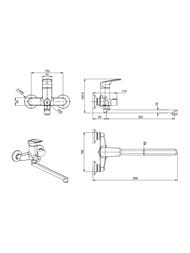 ��������� ��� ����� Aquatek ���� AQ1042MB ���������, �������������, ������� ����� 320��, ������ ���