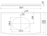 ���������� Caprigo Cosmo Bianco ��� ����� Caprigo ������� 100 �� ���������� ����� 20 ��