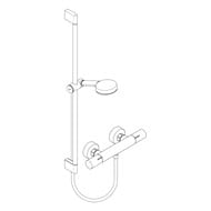 ������� ������� Hansgrohe Pulsify Select ������ ���,3 ������,���������,������ 900 ��,���� 24261000