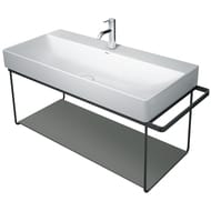 Полка стеклянная для консоли Duravit DuraSquare 970х380 серая 0099658700