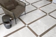 Керамогранитная плитка VITRA Serpeggiante Декор Геометрия (600х600) холодная гамма K947864LPR(кв.м.)