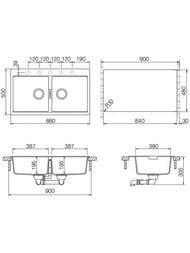 ����� SCHOCK Horizont N-200 (860�500) ������� �� �����������, Cristadur, ����: ������   700359F