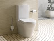 Унитаз-компакт TOTO MH Series (390x704x857) без ободка, вертикальный слив, белый CW161Y+SW10044G1