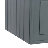 Тумба под раковину La Fenice Cubo Grigio 100 см (976х469х350) серая матовая FNC-01-CUB-G-100