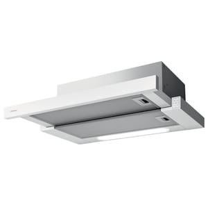 Вытяжка JETAIR Aurora LX/WH/F/50 (498х280х180) 650 м3/ч, 121 Вт, белый PRF0093764C