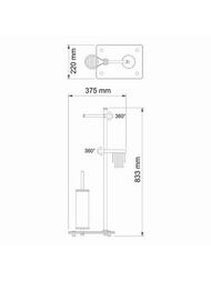   WasserKRAFT K-1264BLACK "", , ,  