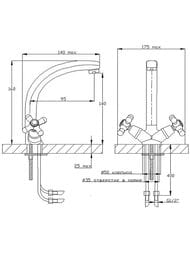 ��������� ��� �������� VARION Armaturen ���� 1348172 ������������ ����-�����, ���������� �����