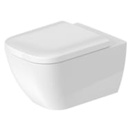 Унитаз подвесной DURAVIT HAPPY D.2 365х540х335 безободковый, крепление, WonderGliss 22220900001