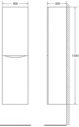 ����� BelBagno MARINO (400�300�1500) ���������, ����� ������, ��� ����������� 1500-2A-SC-RN-P-R