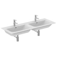 Умывальник Ideal Standard Lux CONNECT AIR 1340х460х135 двойной, 2 отверстия под смеситель E027201