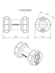 ������ �������� VALTEC ��� �������� ���� ��25, VTr.803.N.0606