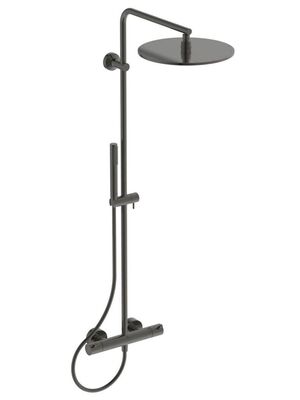 Душевая система Ideal Standard CERATHERM T125 смеситель для душа, верхний душ, лейка, серый A7589A5