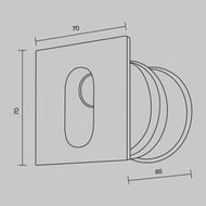 ��������� ��� ������� Maytoni Via Urbana (��� ������) O022-L3W, 4000� 3�� IP 54, �����