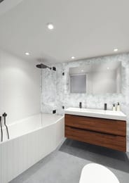 ����� ��������� RIHO RETHING SPACE 180x110 L ��� ������������, �������������,����� (���.������ ����)