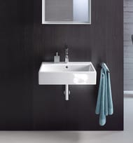Умывальник Duravit Vero Air 500х470 антигряз. покр., 1 отверстие под смес, с переливом 23505000001