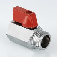 Кран шаровой 1/2" ВН.-НАР. VALTEC BASE MINI, VT.331.N.04