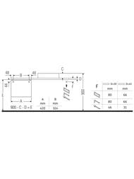    Duravit L-Cube 420400477 2 ,   LC582602222