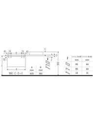    Duravit L-Cube 620400547 2 ,   LC583802222