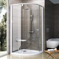 Душевой уголок RAVAK PIVOT PSKK3-90 (895х895х1900) распашная дверь, стекло, белый/белый+Transparent