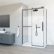 ������� ������ Vincea Como Soft 1100x1950x1000 VSR-1CS1011CLGM ������������� ��������� �����