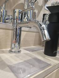 Уценка!Смеситель Gessi Emporio Via Tortona 18601 однозахватный с донным клапаном, хром - уценка. — изображение 5