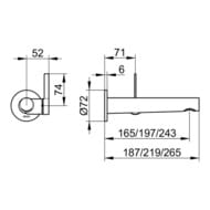 ��������� Keuco IXMO 197 ��, ������������, ��� ��������, �������������, ������ ������� 59516 371101