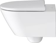 Унитаз подвесной Duravit D-Neo 2577090000 370х540х400 безободковый, верт.смыв, крепеж Durafix, белый