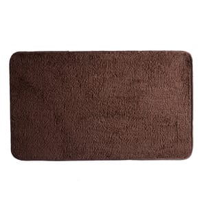 Коврик для ванной комнаты WasserKRAFT Vils 75х45см микрофибра Deep Mahogany BM-1041