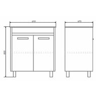 ����� COMFORTY �����-60 (610�855�470) ���������, � ���������, ��� �������� 00-00005206